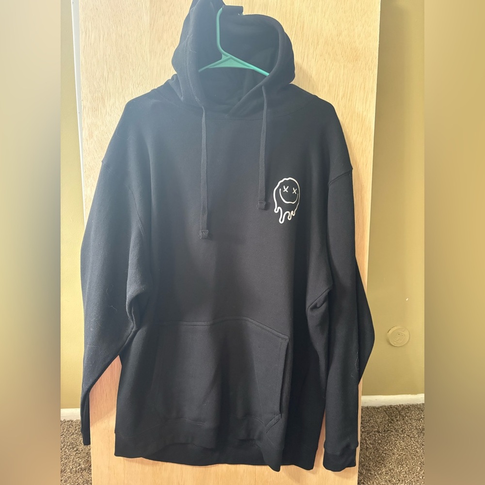 Black Hoodie w/ Design - Women’s XL